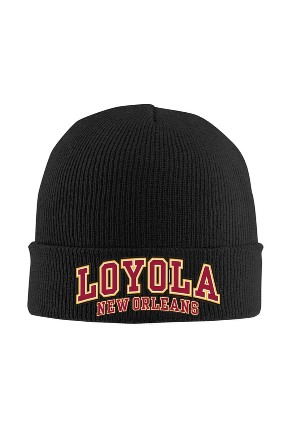 Loyola University New Orleans Beanie Hat For Men And Women Winter Warm Hats Knit Slouchy Thick Skull Cap