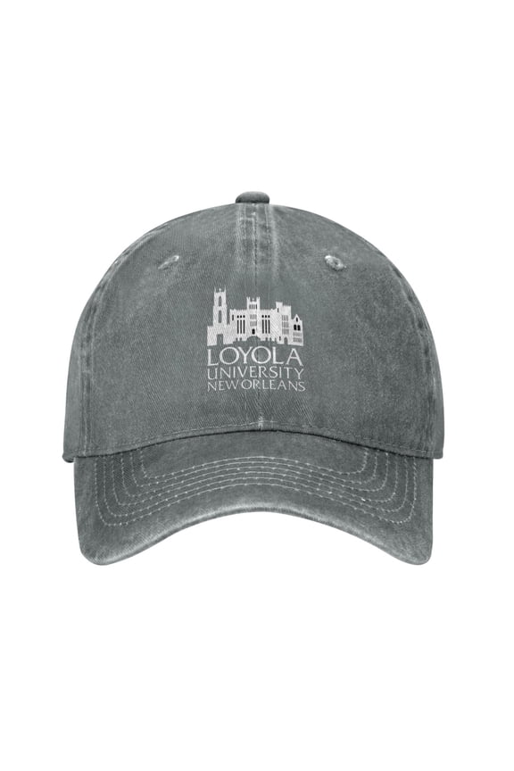 Loyola University New Orleans Hat Adult Adjustable Classic Washed Casquette Cap Hat Baseball Cap