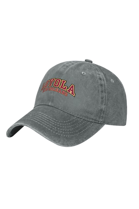 Loyola University New Orleans Logo Hat Adjustable Baseball Cap Cotton Cowboy Hat, Fashionable For Man Woman