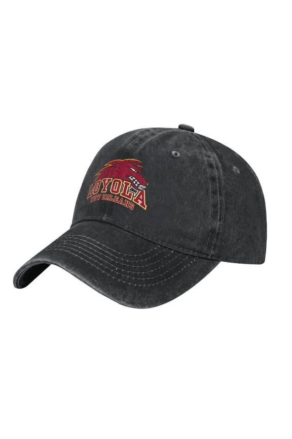 Loyola University New Orleans Logo Hat Adjustable Baseball Cap Cotton Cowboy Hat, Fashionable For Man Woman
