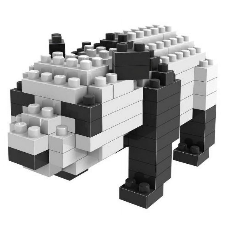 Loz Micro Blocks, Panda Model, Small Building Block Set, Nanoblock