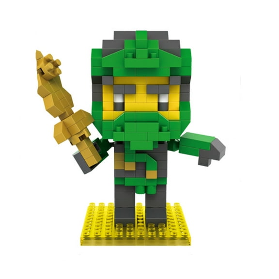Loz Toys Ninja Mini Blocks Warrior Set"Green Lloyd Ages 10+