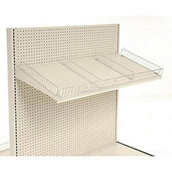 Lozier SWD316ZNC Wire Shelf Divider, 16"L x 3"H