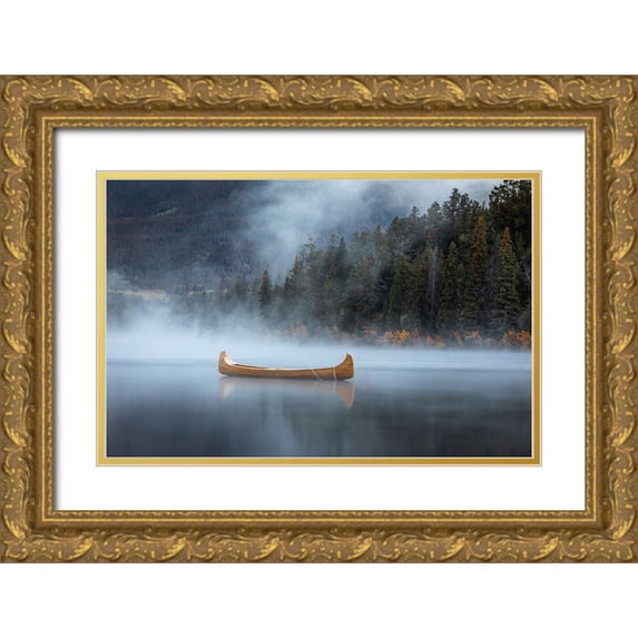 Lozitsky, Alexander 14x11 Gold Ornate Wood Framed with Double Matting Museum Art Print Titled - Jasper-Canada