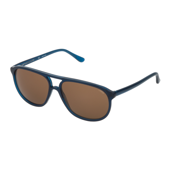 Lozza sunglasses SL1827L UNISEX 61/15/145 T31M BLU TRASPARENTE OPACO