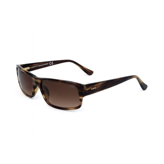 Lozza sunglasses SL4059 58/17/140 06HN STREAKED TRANSPARENT BROWN