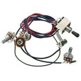 Lp Electric Guitar Pickups Wiring Harness Kit 2T2V 500K Pots 3 Way