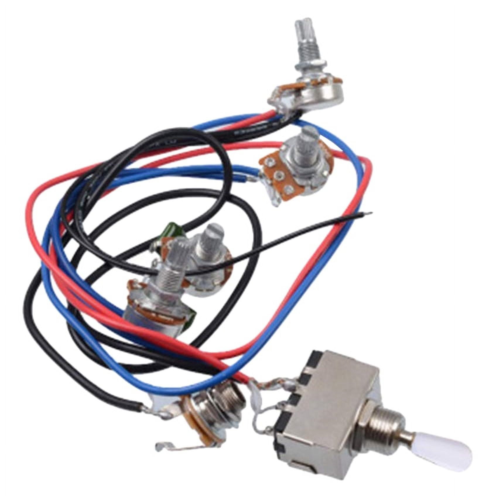 Guitar electronics sales kit with pickups