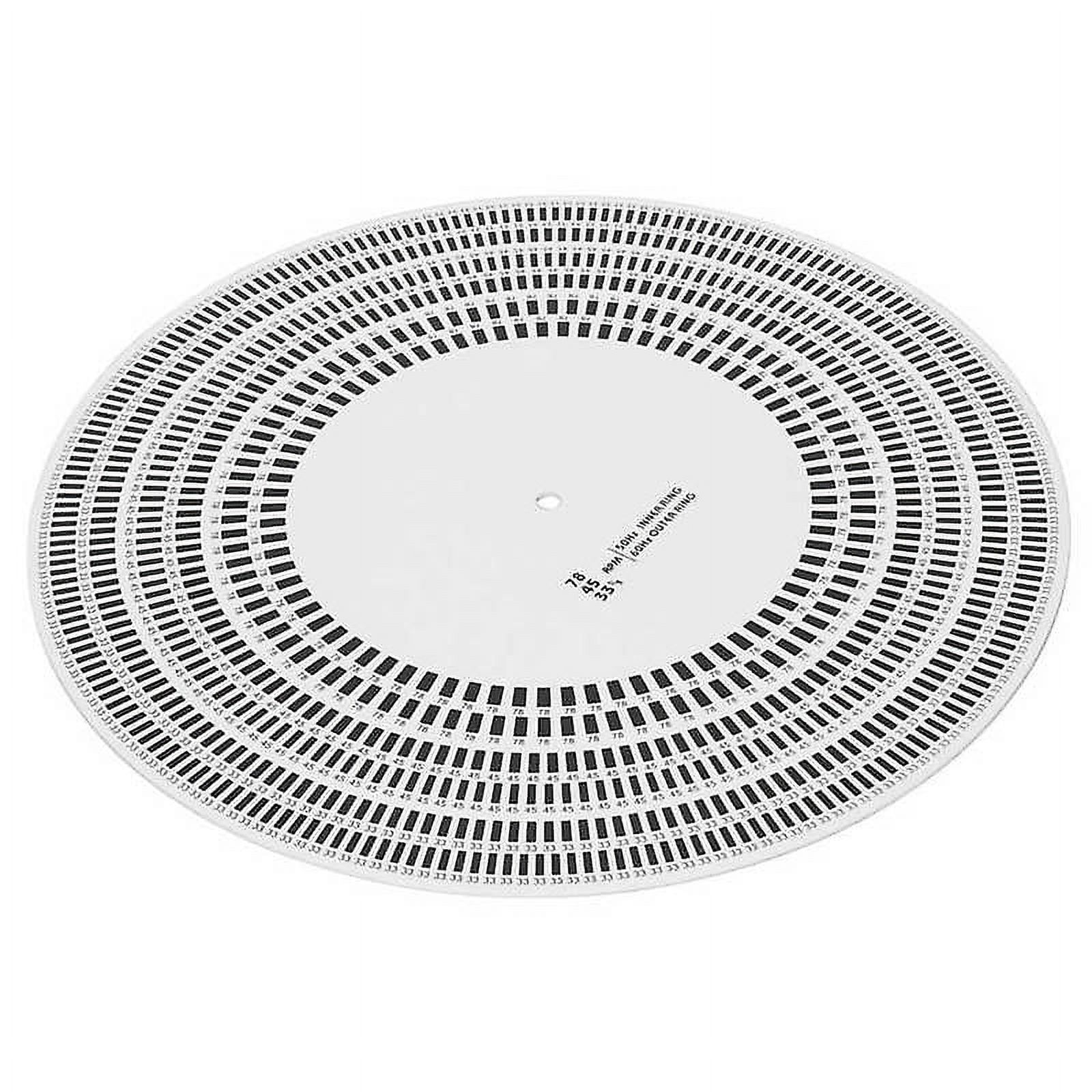 Lp stroboscope disc rotational speed detection lp vinyl turntables