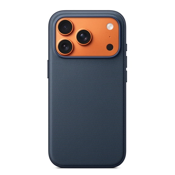 Lpalce for Apple iPhone 17 Pro TechWoven Case, Compatible with MagSafe and Camera Control Button, With Two Connection Points Slim Back Magnetic Phone Protection Cover 6.3" - Blue