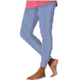 thumbnail image 1 of Lpmadey Women's High Waist Geometric Color Block Dot Print Cropped Leggings, Slim Fit Workout Yoga Casual Athletic Pants, 1 of 4