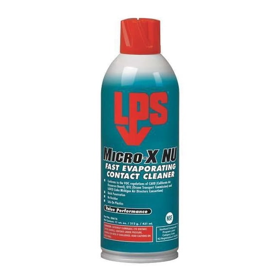 Lps Contact Cleaner, Aerosol Spray Can, 11 oz, Liquid 06616