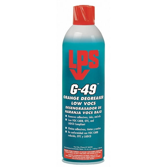 Lps Degreaser,Acetone; Orange,15oz,Aerosol 06420 06420 ZO-G3478212