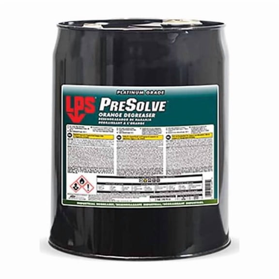 Lps Degreaser, 5 Gal Drum, Liquid, Clear Water-White 01405