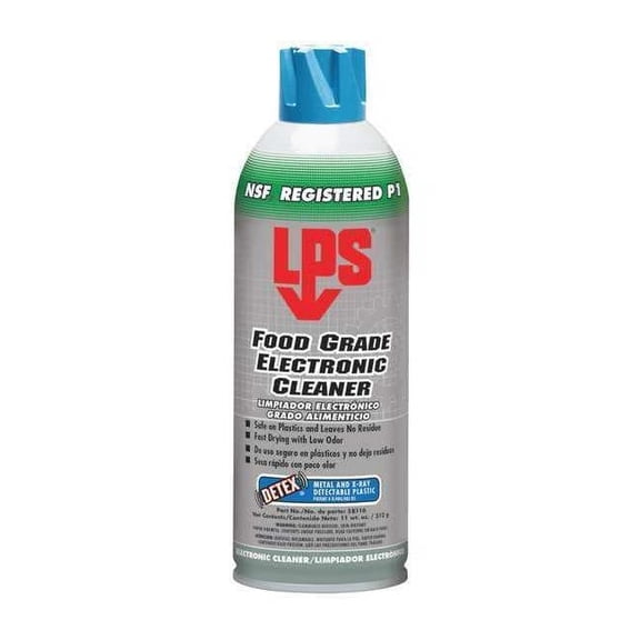 Lps Electrical Parts Cleaner, Aerosol Spray Can, 11 oz, Liquid 58116