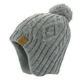 thumbnail image 1 of LpwkSSA Fashion Baby Winter Hat Kids Knit Beanie with Ears Girls Warm Hats for Boy Toddler Beanie Earflap Girl Infant Hat (Gray), 1 of 4