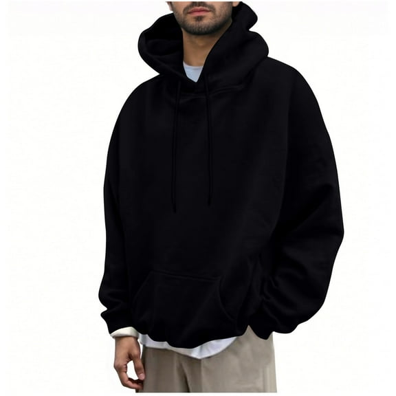 LpwkSSA Hooded Sweatshirt with Graffiti Print Oversized Design Drawstring Adjustable Fleece Lined Casual Sweatshirt for Women Daily Wear Streetwear Style Black L