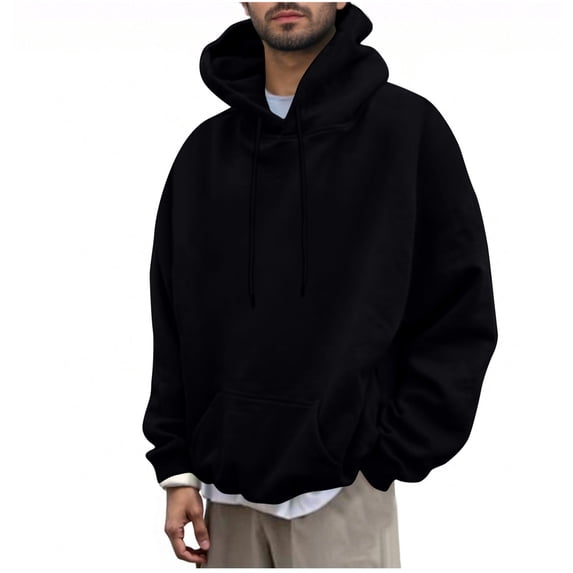 LpwkSSA Hooded Sweatshirt with Graffiti Print Oversized Design Drawstring Adjustable Fleece Lined Casual Sweatshirt for Women Daily Wear Streetwear Style Black XL