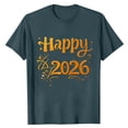thumbnail image 1 of LpwkSSA Men Casual Round Neck Printing Pullover Fitness Sports Shorts Sleeves T Shirt Blouse Blue XL, 1 of 5