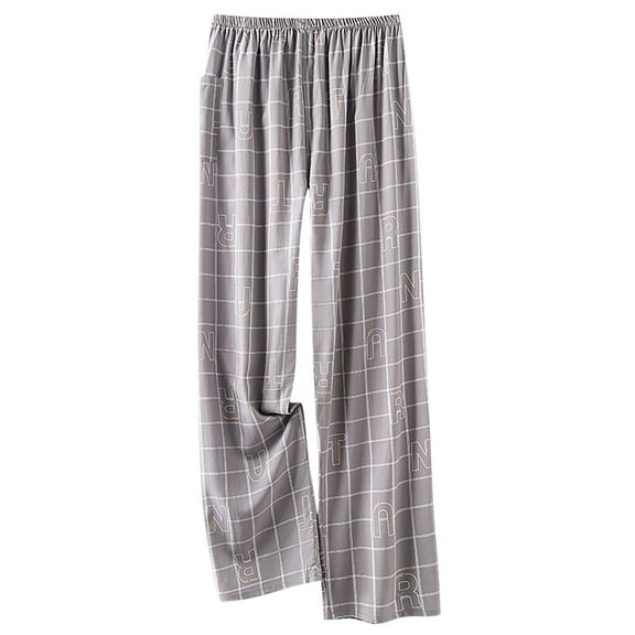 LpwkSSA Men's Casual Loose Beach Pants Multi-Pocket Elastic Waist Straight Leg Breathable Comfortable Loungewear Outdoor Activities Full Length Trousers Gold Free Size