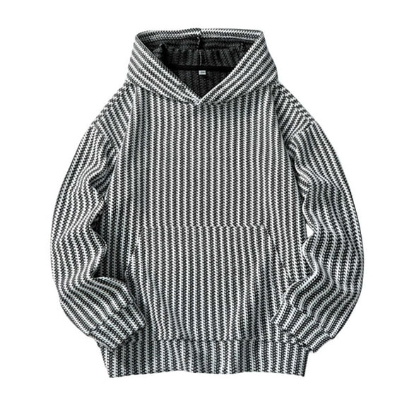 LpwkSSA Men's Loose Fit Hooded Sweatshirt Sports Pullover Long Sleeve Casual Pocket Comfortable Breathable Soft Fabric Outdoor Daily Wear White XXXXL