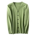 thumbnail image 1 of LpwkSSA Men's V-Neck Long Sleeve Casual Sweater Lightweight Breathable Comfortable Stylish Arabic Style Ideal for Daily Leisure Street Work Fashion Top Green XL, 1 of 3