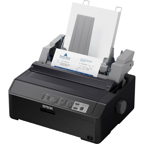 Lq-590ii 24-Pin Dot Matrix Printer, Monochrome ptinter Output
