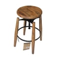 thumbnail image 1 of Lr Home Adjustable Height Indoor Stool, Natural, 1 of 3
