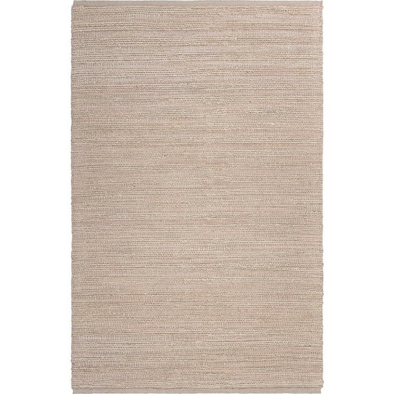 Lr Home Bleached Natural 9 Feet x 12 Feet Braided Jute Area Rug