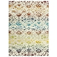 thumbnail image 1 of Lr Home Gala Contemporary Ombre Floral Red Multicolor Indoor Area Rug (8' x 10'), 1 of 2