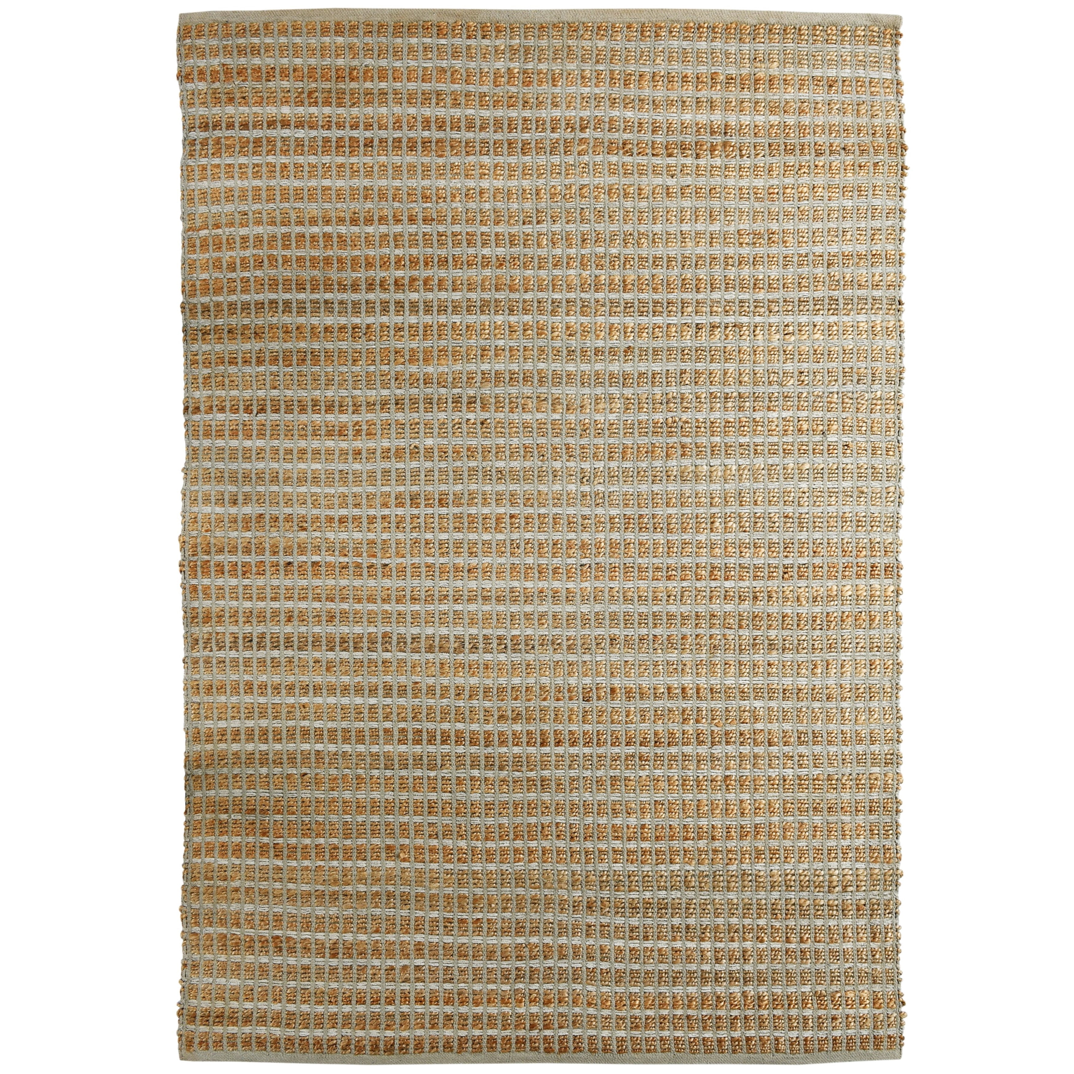 Lr Home Grid Hand-Made Area Rug, 8' x 5'