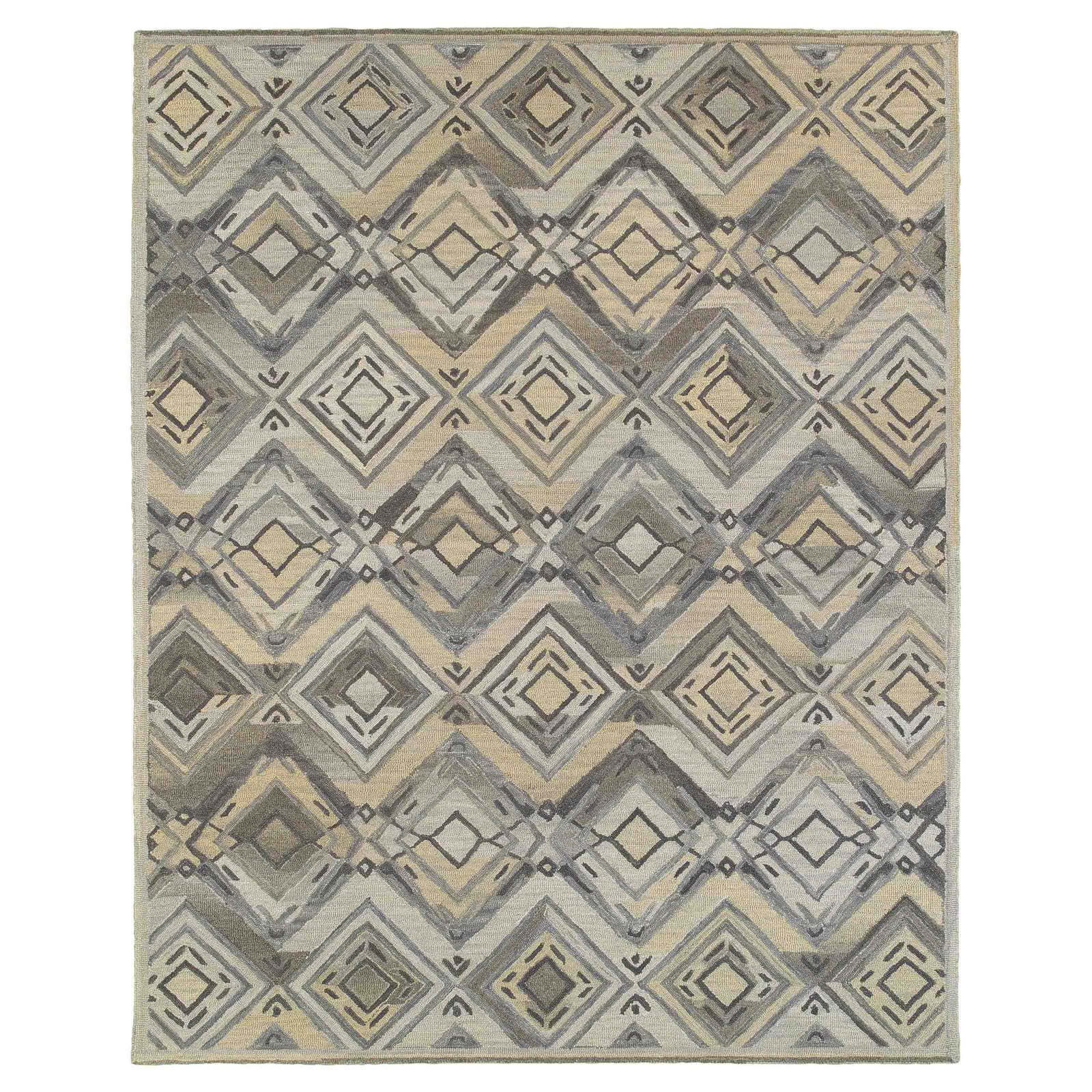 Lr Home Integrity Gray 8 Feet 9 Inch x 11 Feet 9 Inch Trellis Geometric Area Rug