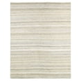 thumbnail image 1 of Lr Home Sobek Striped Scandinavian Beige Hand Knotted 9 Feet x 12 Feet Large Area Rug, 1 of 4