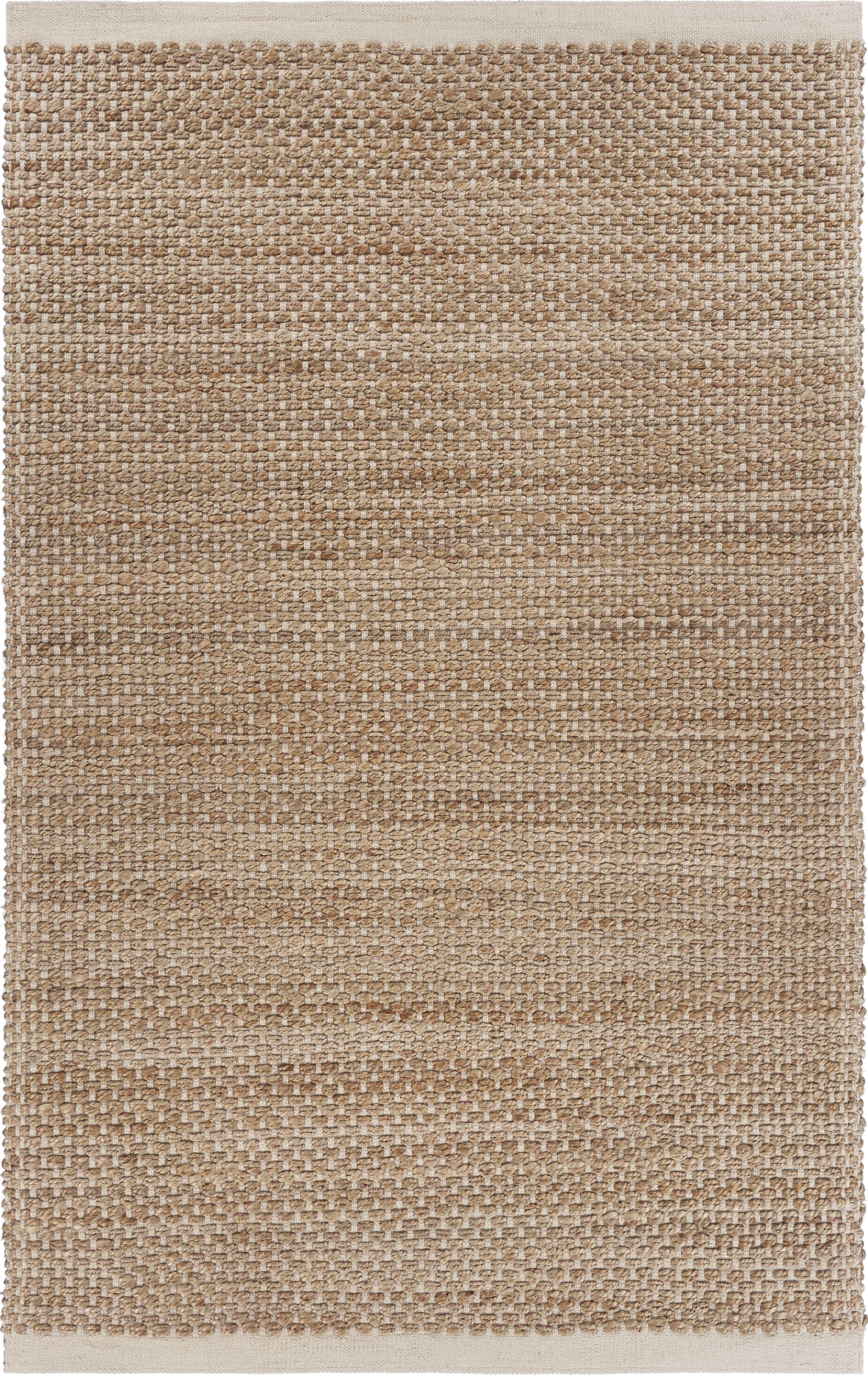 Lr Home Solid Print Bordered Hand-Made Area Rug, 10' x 8'
