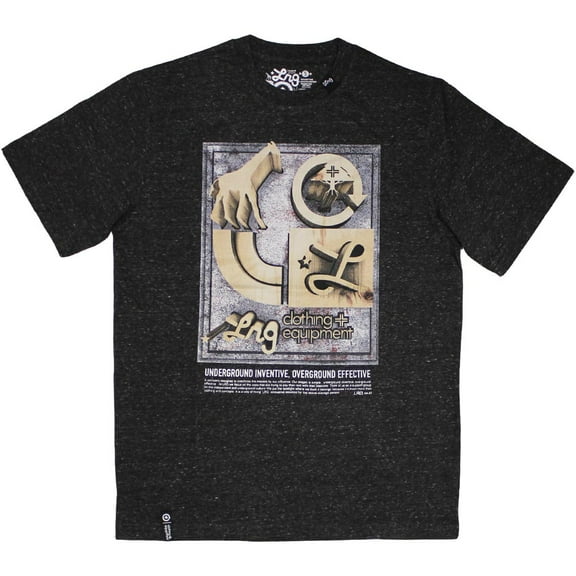 Lrg Core Collection Seven T-shirt Black Heather