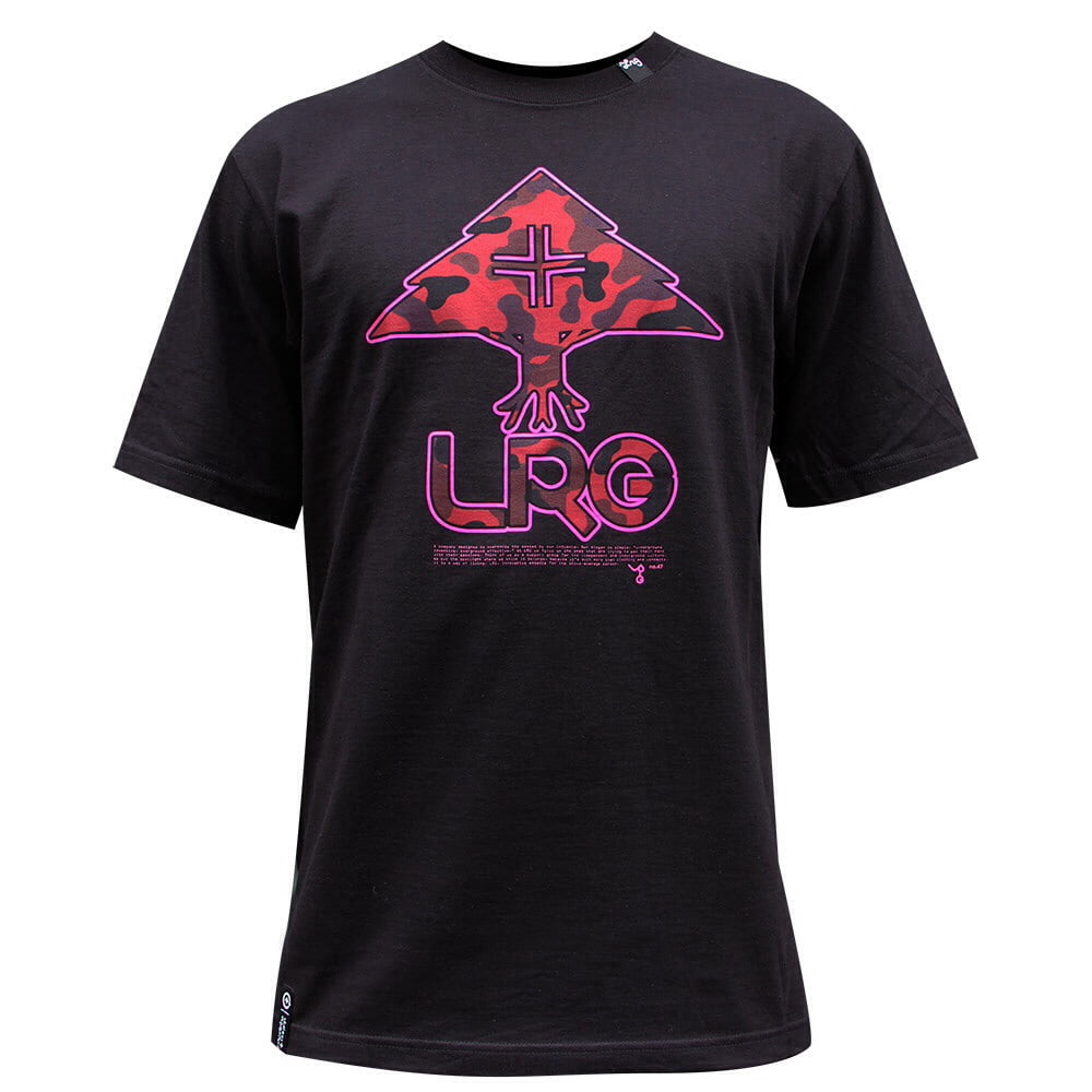 Lrg Neon Tree Fill Tee Black - Walmart.com