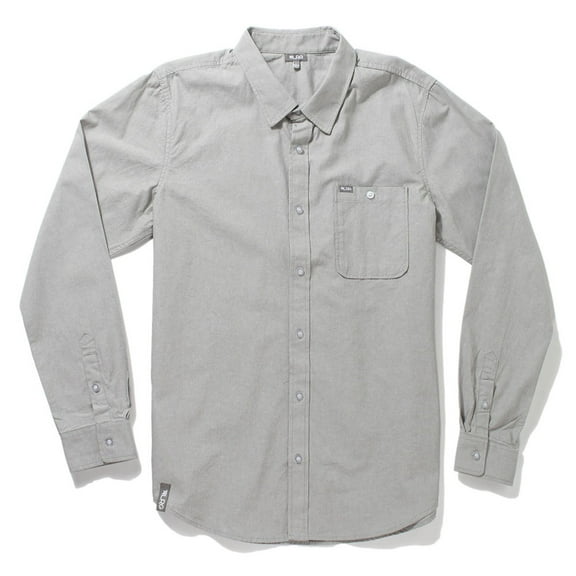 Lrg RC Chambray Long Sleeve Woven Shirt Graphite