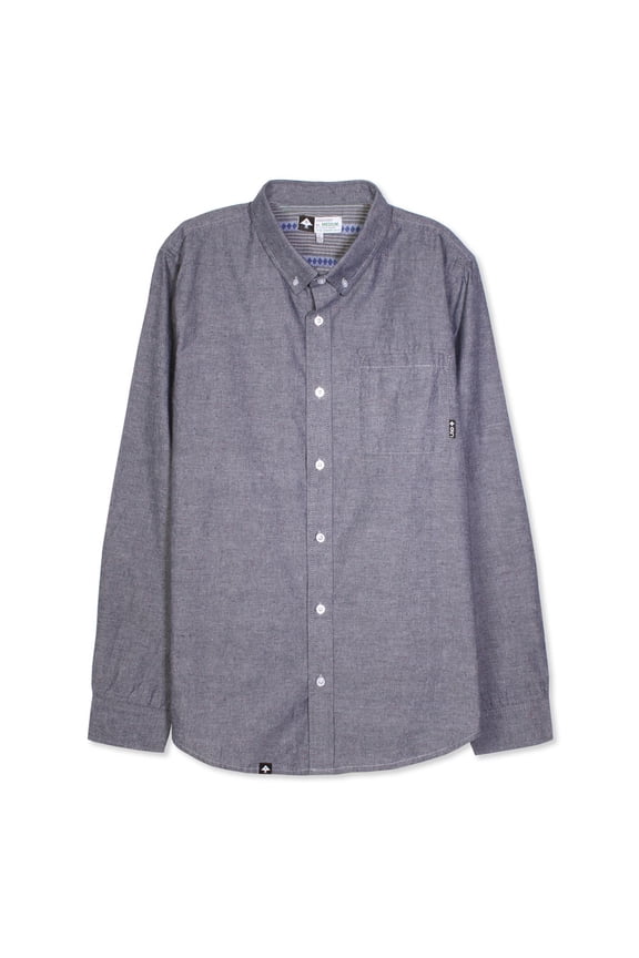 Zuma Long Sleeve Woven Shirt Navy