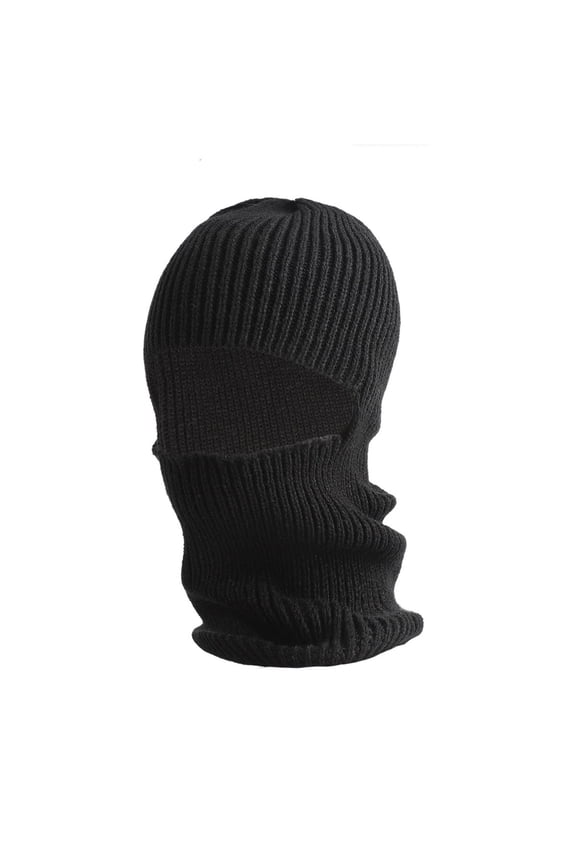 Balaclava Hats for Women Full Face Cover Winter Collar Men Soft Warm Knit Hat Ski Stocking Cap Hat