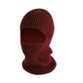 thumbnail image 1 of Lroveb Balaclava Hats for Women Full Face Cover Winter Collar Men Soft Warm Knit Hat Ski Stocking Cap Hat, 1 of 3