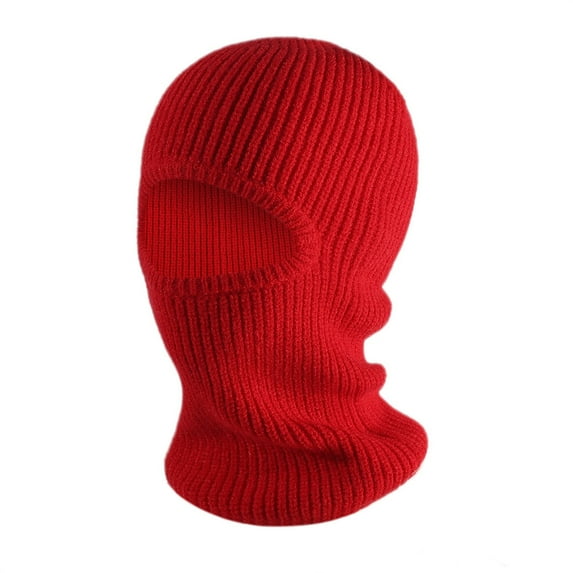 Lroveb Balaclava Hats for Women Full Face Cover Winter Men Soft Warm Knit Hat Ski Stocking Collar Cap Hat