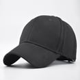 thumbnail image 1 of Lroveb Baseball Caps for Women Fashion Adult Solid Patchwork Cap Distressed Denim Hats Topee Visor Hat, 1 of 9