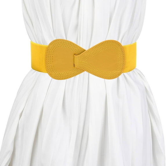 Lroveb Belts for Women Belt New Womens Elastic with Down Coat Wrap Waistband Wide Belt