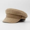 thumbnail image 1 of Lroveb Beret Hats for Women Cotton Navy Hat Women's Versatile British Beret, 1 of 3