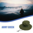 thumbnail image 1 of Lroveb Bucket Hats for Men Wide Boonie Hat Unisex Top Military Beach Solid Outdoor, 1 of 3