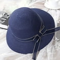 thumbnail image 1 of Lroveb Bucket Hats for Women Ladies Casual Wide Brimmed Straw Beach Hat Parent-Child Outing Hat, 1 of 3