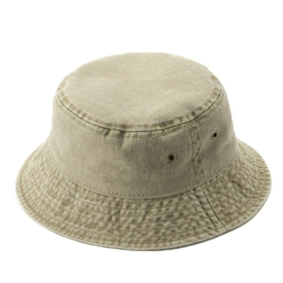 Lroveb Bucket Hats for Women Unisex Hat Men Cotton Denim Packable Summer Travel Beach Sun Hat
