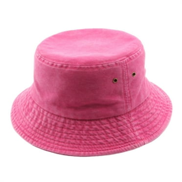 Lroveb Bucket Hats for Women Unisex Hat Men Cotton Denim Packable Summer Travel Beach Sun Hat
