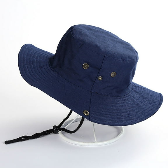 Lroveb Bucket Hats for Women Wide Brim Hiking Fishing Cotton Sun Men Outdoor Activities Hat