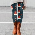 thumbnail image 1 of Lroveb Christmas Leggings for Women Day Fall Winter Artistic Splash Printed Soft Stretchy Pants Yoga Leggings, 1 of 6